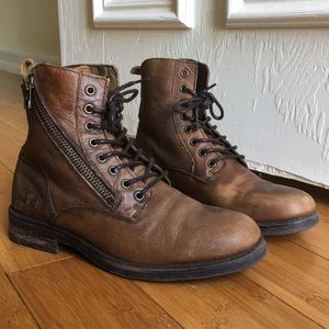 High cut brown Bedstu boots (Lagos)
